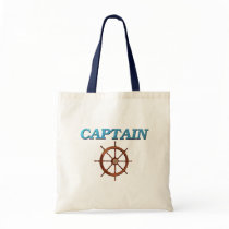 Captain and Captain's Wheel Canvas Bags