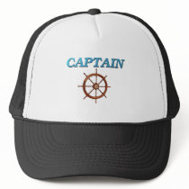 Captain and Captain's Wheel Hat
