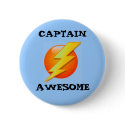 Captain Awesome Button by Ryne800 Captain Awesome Button