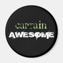 Captain AWESOME Fridge Magnets