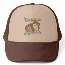 Captain Awesome Trucker Hat