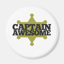 Captain Awesome Magnet