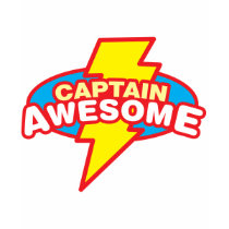 Captain Awesome t-shirts