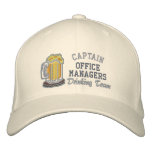 Captain Beer Drinking Team - Customizable Baseball Cap