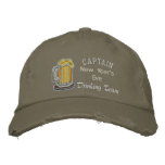 Captain Beer Drinking Team - Customizable Embroidered Hat