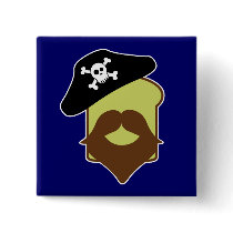 Captain Breadbeard Pins