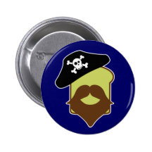Captain Breadbeard Button