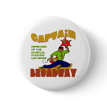 Captain Broadway (dark skin) Button buttons