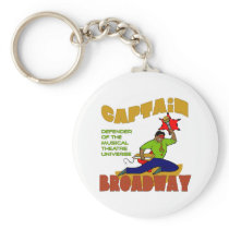 Captain Broadway (dark skin) Keychain keychains