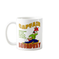 Captain Broadway (lite skin) Mug mugs