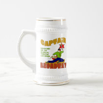 Captain Broadway (lite skin) Stein mugs