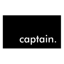 captain. business card