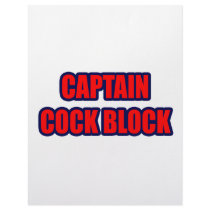 Captain Cock Block Letterhead Design