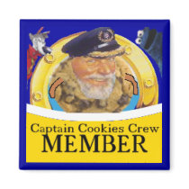 Captain Cookies Magnet