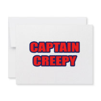 Captain Creepy invitations