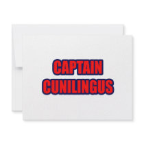Captain Cunilingus invitations