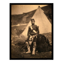 Captain Cuninghame Highlander 1855 posters