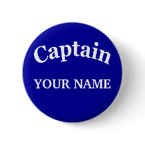 CAPTAIN - CUSTOMIZABLE PINBACK BUTTONS