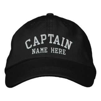 Captain - customizable embroidered baseball cap