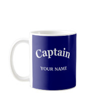 CAPTAIN - CUSTOMIZABLE COFFEE MUG