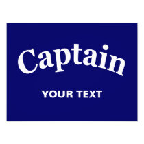 CAPTAIN - CUSTOMIZABLE ART PHOTO