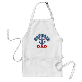 CAPTAIN DAD apron