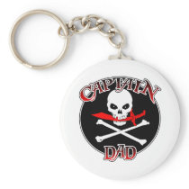 Captain Dad (Cutlass)Keychain
