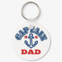 CAPTAIN DAD keychains
