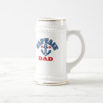 CAPTAIN DAD mugs by CaringHearts CAPTAIN DAD mugs