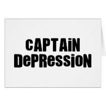 Captain Depression cards by LabelMeHappy Captain Depression cards