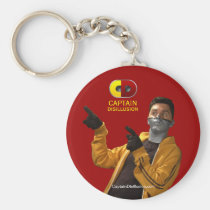 Captain Disillusion Keychain keychains