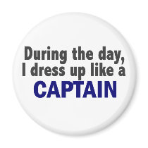 Captain During The Day magnets