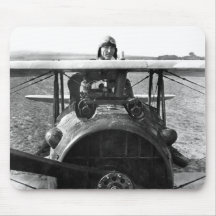 Captain Eddie Rickenbacker Mouse Pad