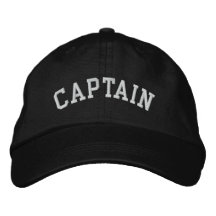Captain Embroidered Hats