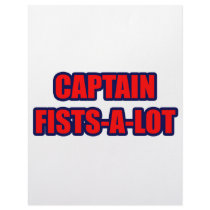 Captain Fists-A-Lot letterhead