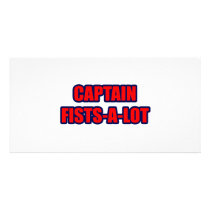 Captain Fists-A-Lot photo cards