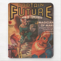 Captain Future, Man of Tomorrow Mousepad