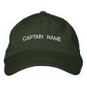 CAPTAIN HAT embroidered hats by windyone CAPTAIN HAT embroidered hats