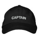 CAPTAIN HAT embroidered hats