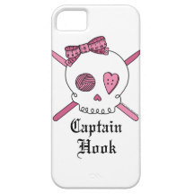 "Captain Hook" Crochet Hook Skull iPhone 5 Case