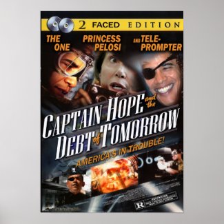 Captain Hope and the Debt of Tomorrow print