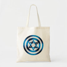 Captain Israel Hero Shield Canvas Bag
