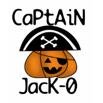 Captain Jack=O Halloween tshirts and gifts by halloweengifts Captain Jack=O Halloween tshirts and gifts