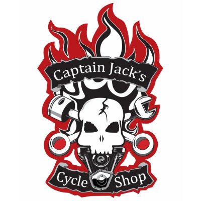 Captain Jacks Cycle Shop Tank Top by cjcycleshop