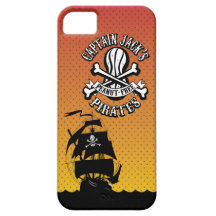 Captain Jack's Peanut-Free Pirates iPhone 5 Case