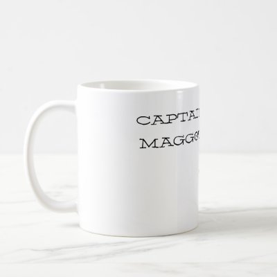 Captain Maggot mug by alalge It's the Pirate Moths