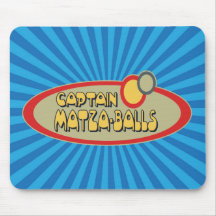 Captain MATZA BALLS Mousepads