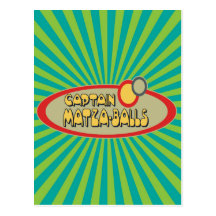 Captain MATZA BALLS Postcards
