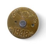 Captain Midnight Decoder Badge 1948 Pinback Button
