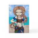 "Captain Molly Morgan" Greeting Card